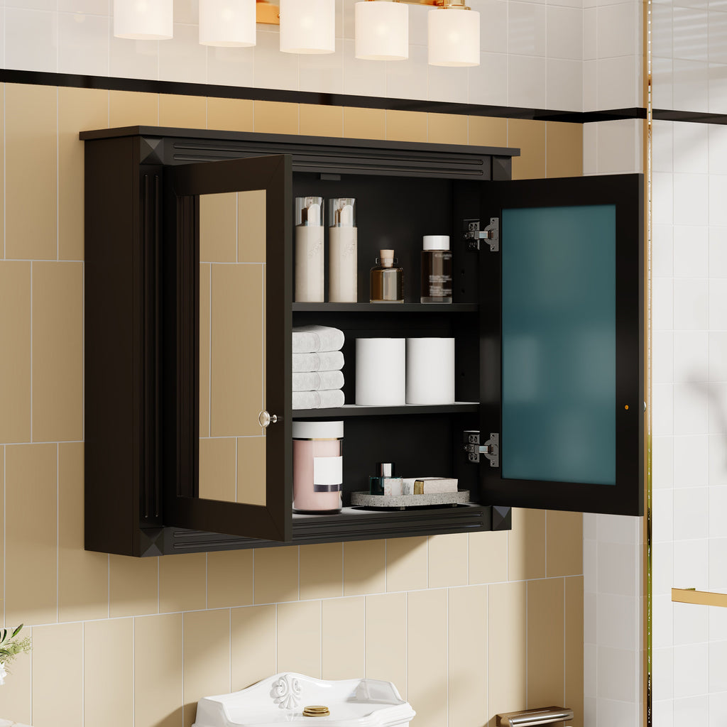 36'' x 28'' Modern Medicine Cabinet with Mirrors