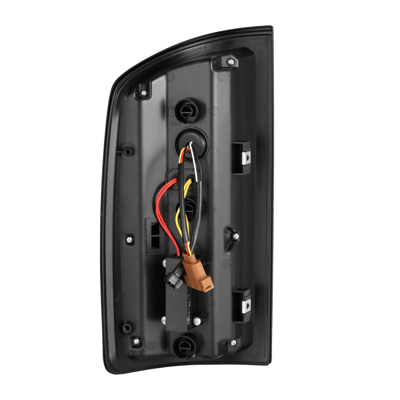 AlphaRex 07-08 Dodge Ram1500/07-09 Dodge Ram 2500+3500 Luxx-Series LED Tail Lights(Pair) Black/Red 641060 *Discontinued