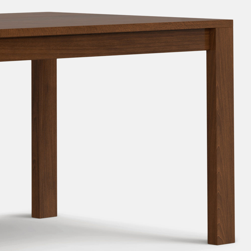 Wilson Dining Table in Handcrafted Walnut Finish