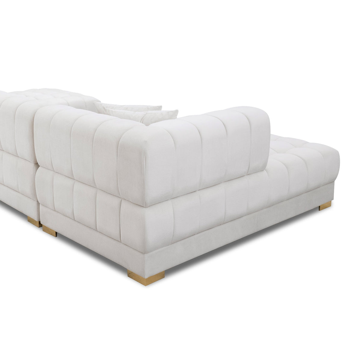 Marlow U-Shaped Velvet Sofa