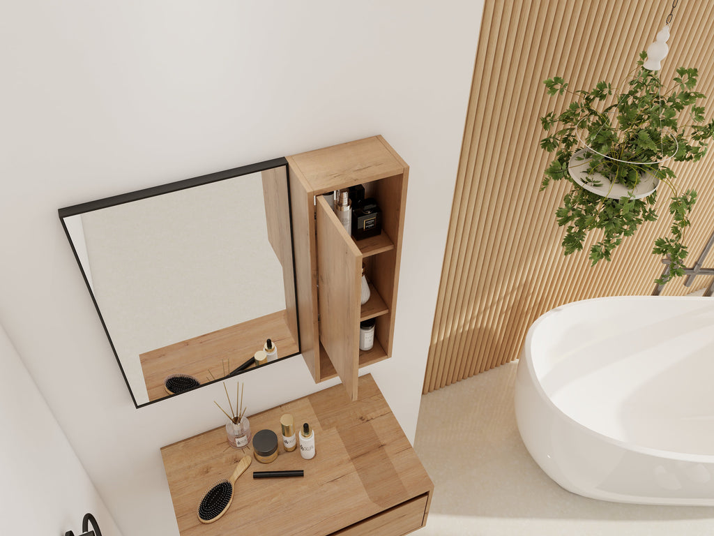 10'' Wall Mounted Storage Cabinet with Soft Close Door