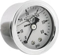 Bikers Choice White Face Liquid Filled Oil Pressure Gauge 0-60 Psi 1/8 NPT 210077
