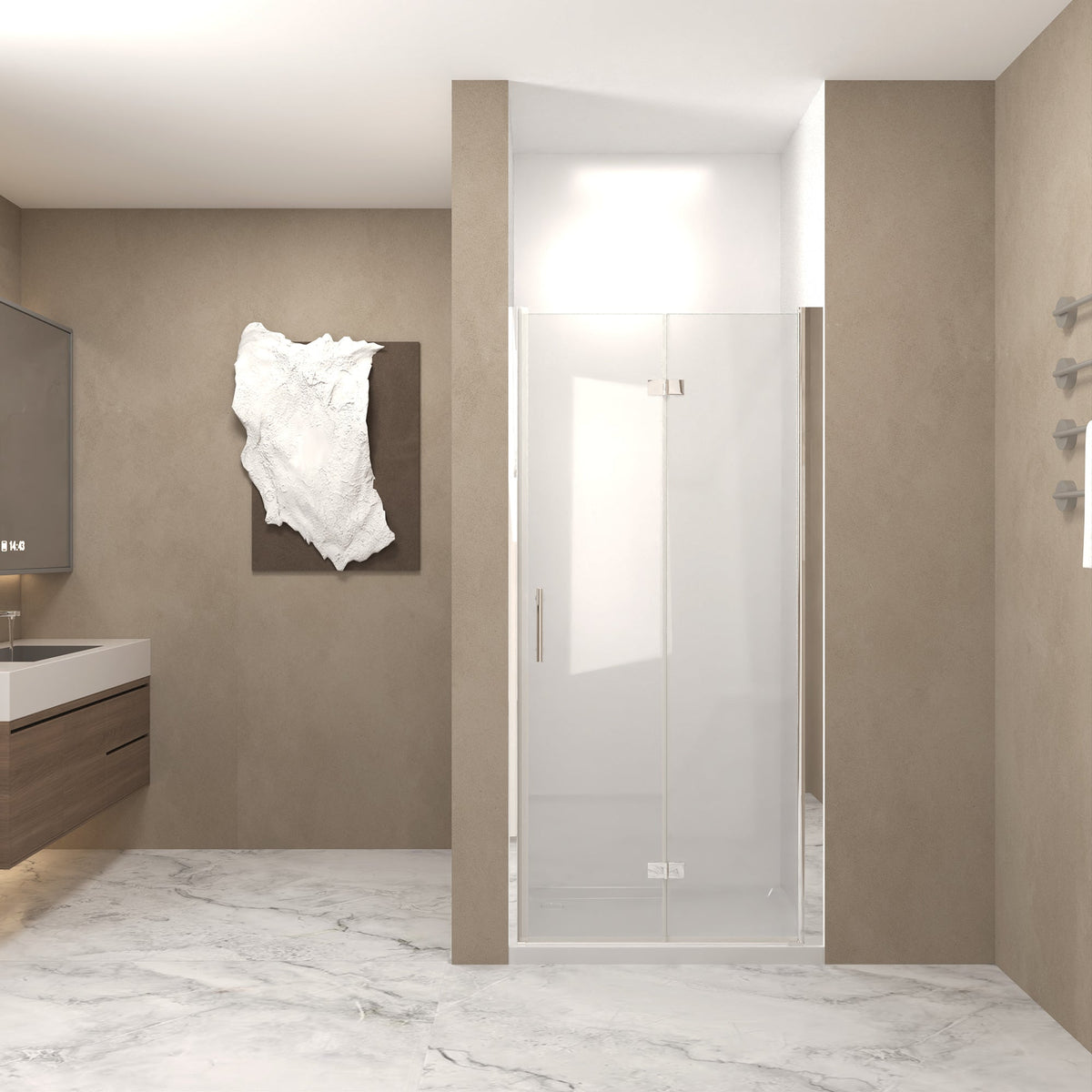 37-36" x 72" Bifold Shower Door