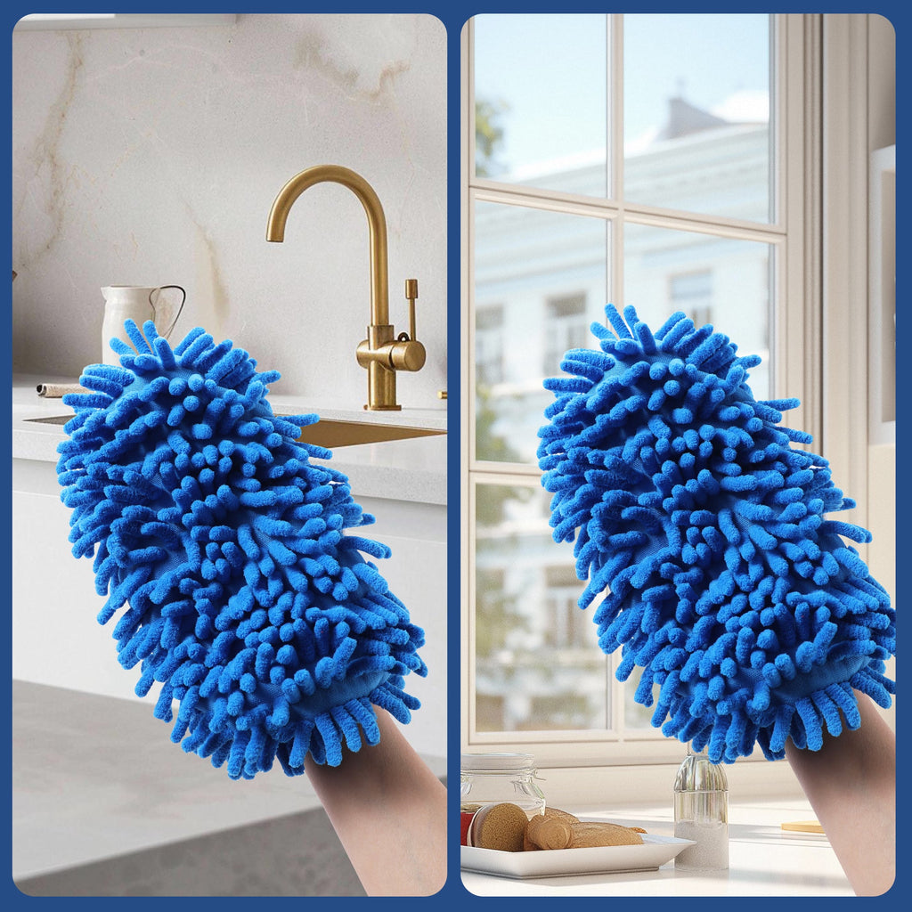 Microfiber Mop Slippers - Set of 3 for Effortless Cleaning