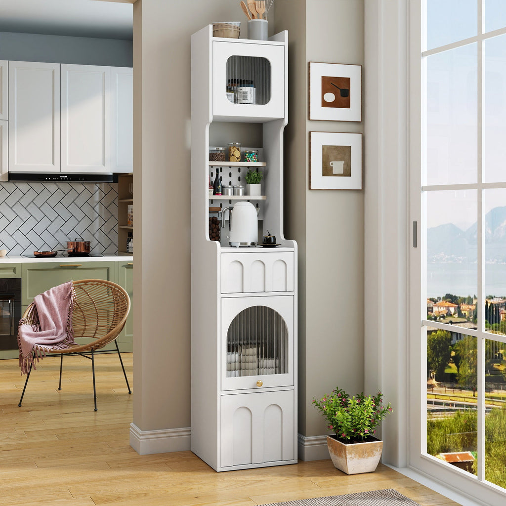 70.87" H Tall Bathroom Storage Cabinet