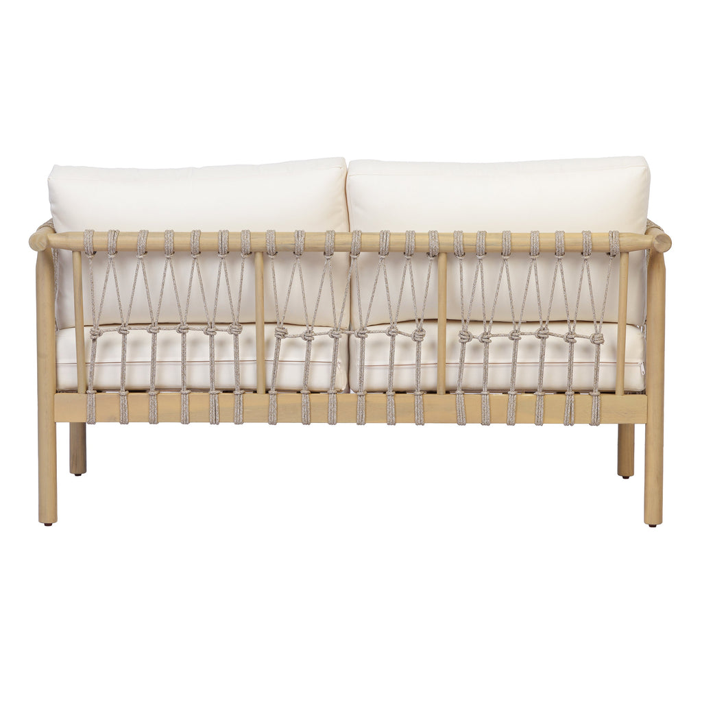 Light Teak Acacia Wood Patio Seating