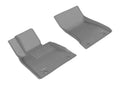 3D MAXpider 2015-2019 Genesis/Hyundai G80/Genesis Sedan Kagu 1st Row Floormat - Gray L1HY06111501