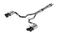 Borla 2024 Ford Mustang Dark Horse 5.0L V8 w/Active Exhaust ATAK Cat-Back Exhaust System - CF Tips 140965CFBA