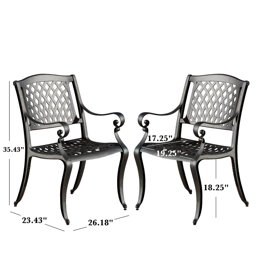 Cayman Arch Mesh I Chair Set of 2