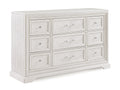 1pc Traditional 6-Drawer Storage Dresser Antique