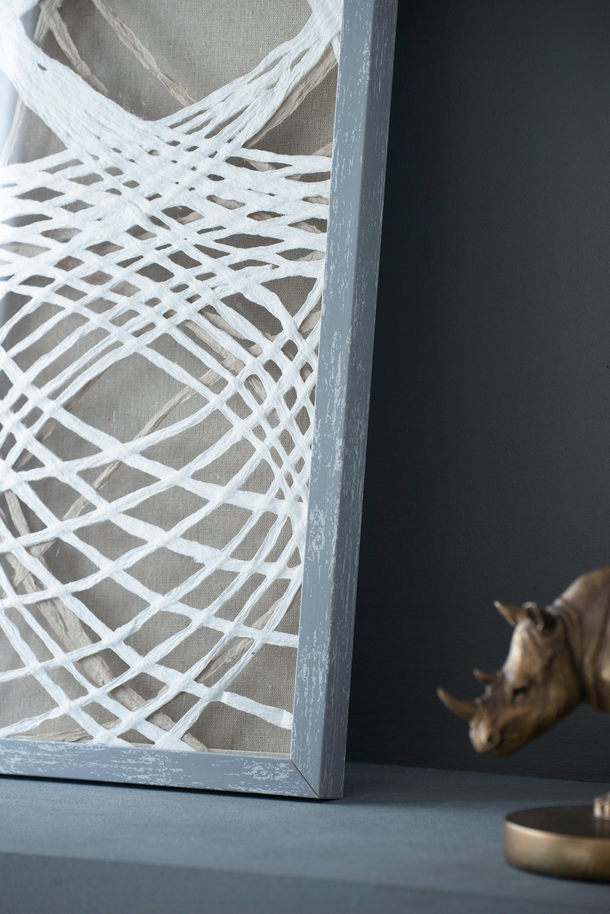 S/2 Leaf Shadow Box Wall Décor
