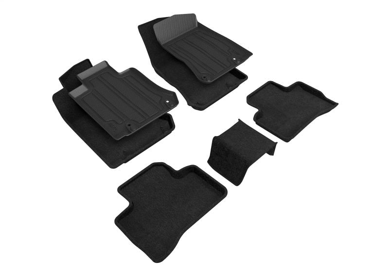 3D MAXpider 16-22 Mercedes-Benz Glc 300 (X205) Elegant Hybrid Black R1 R2 SLMB07904709
