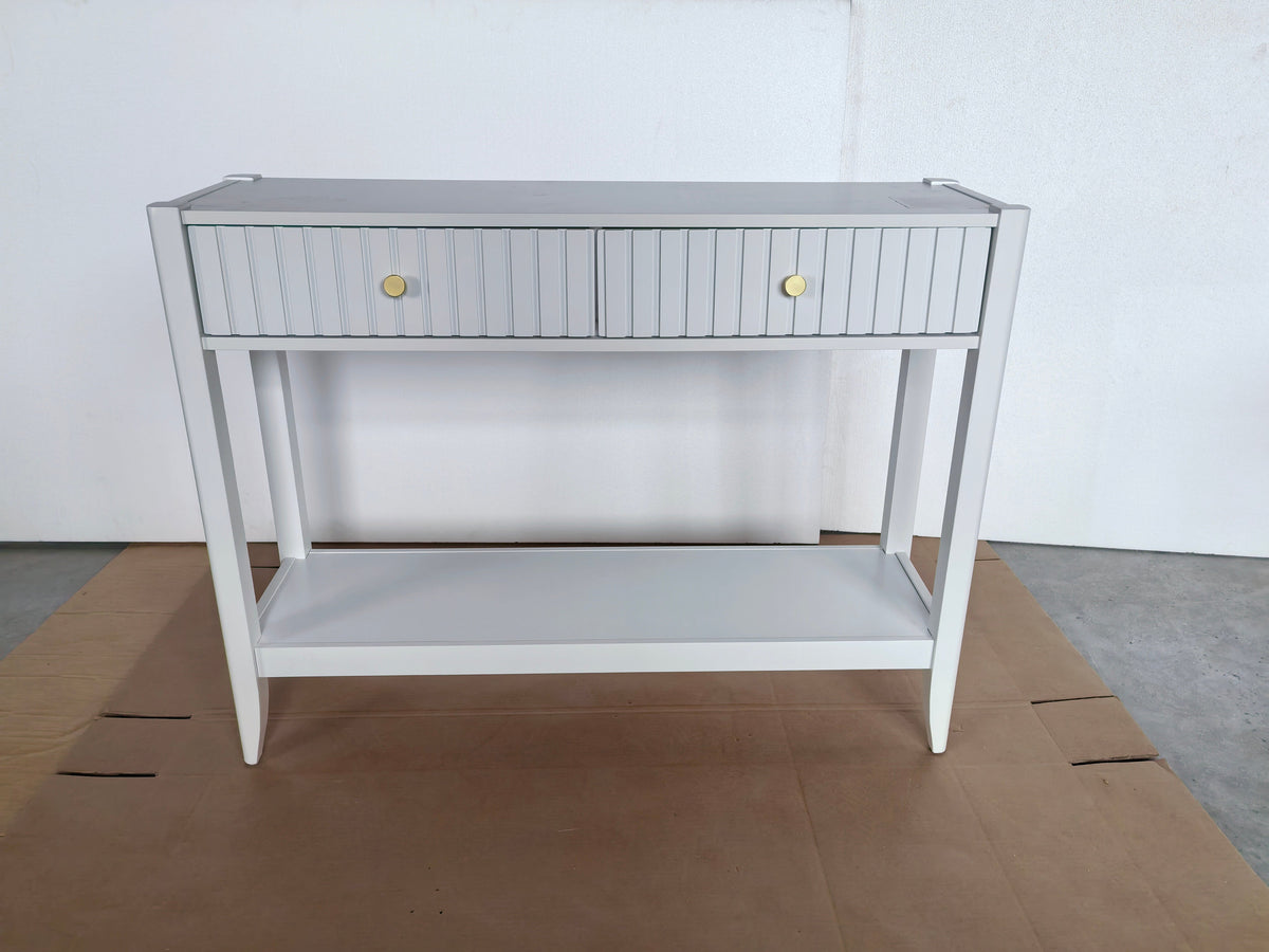 29.53" Tall Console Table with Drawers