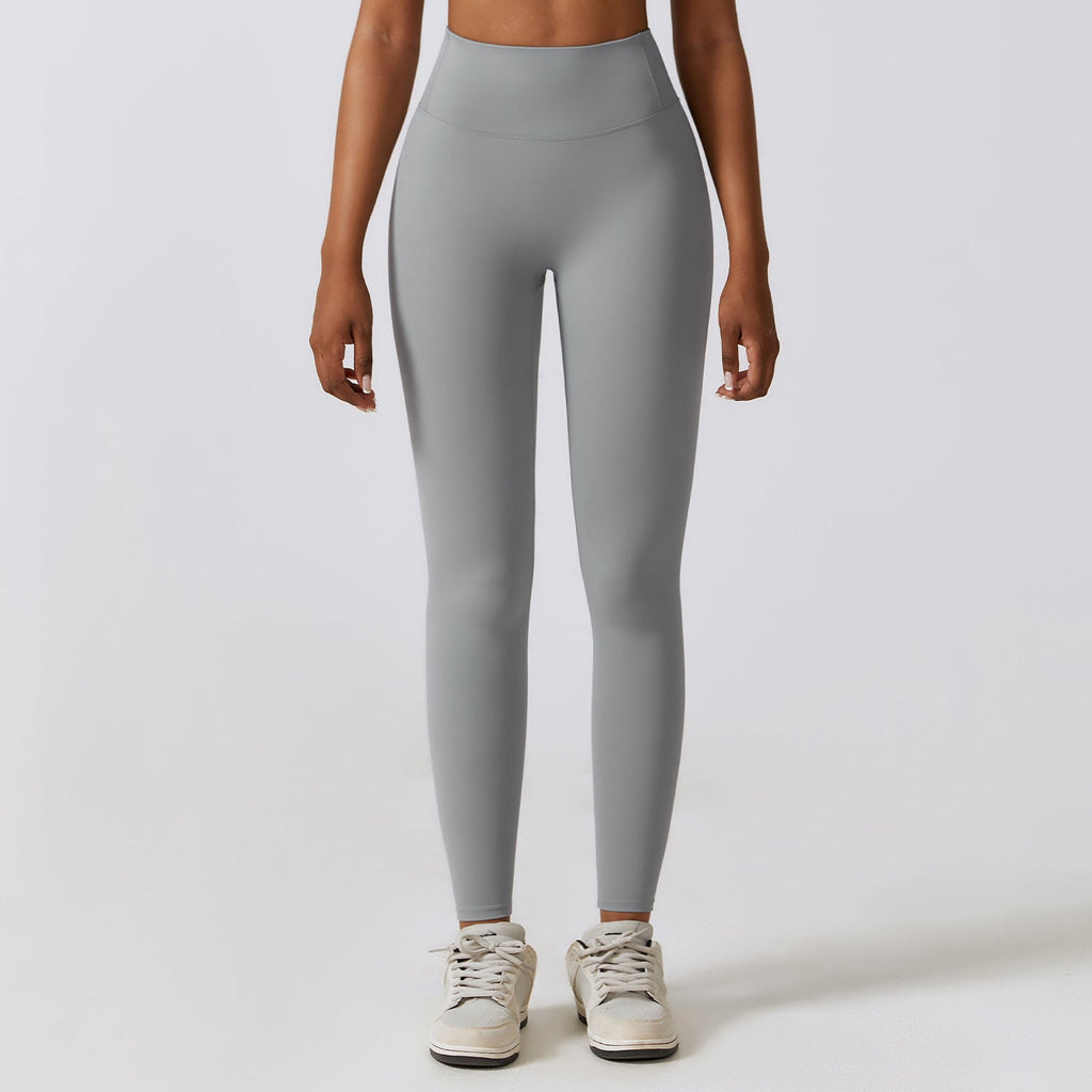 Running Cloud-Feel Quick-Dry Fitness Pants Breathable Outdoor Tight Sports Pants High-Waisted Butt-Lifting Yoga Pants For Women 8047