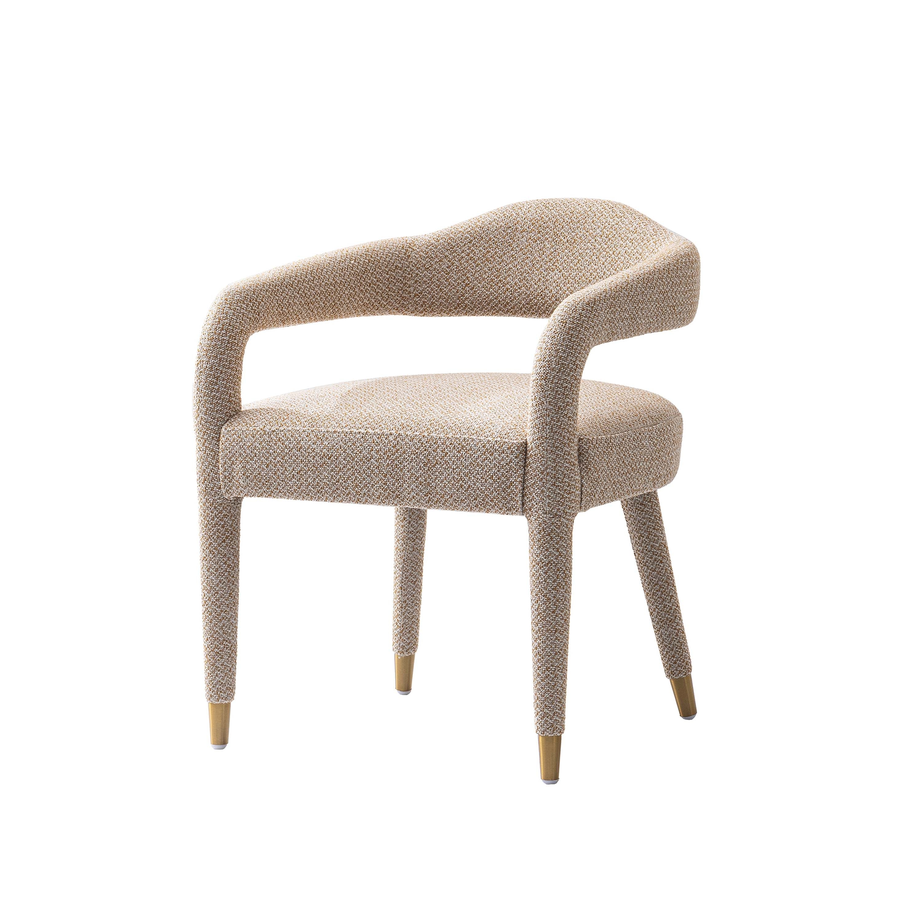 Aspen Upholstered Tweed Armchair