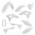 Acerbis 19-21 Hon CRF250R/450R/2022 CRF450R-S (Air Box Cover/ No Tank Cover) Full Plastic Kit - Wht 2736250002