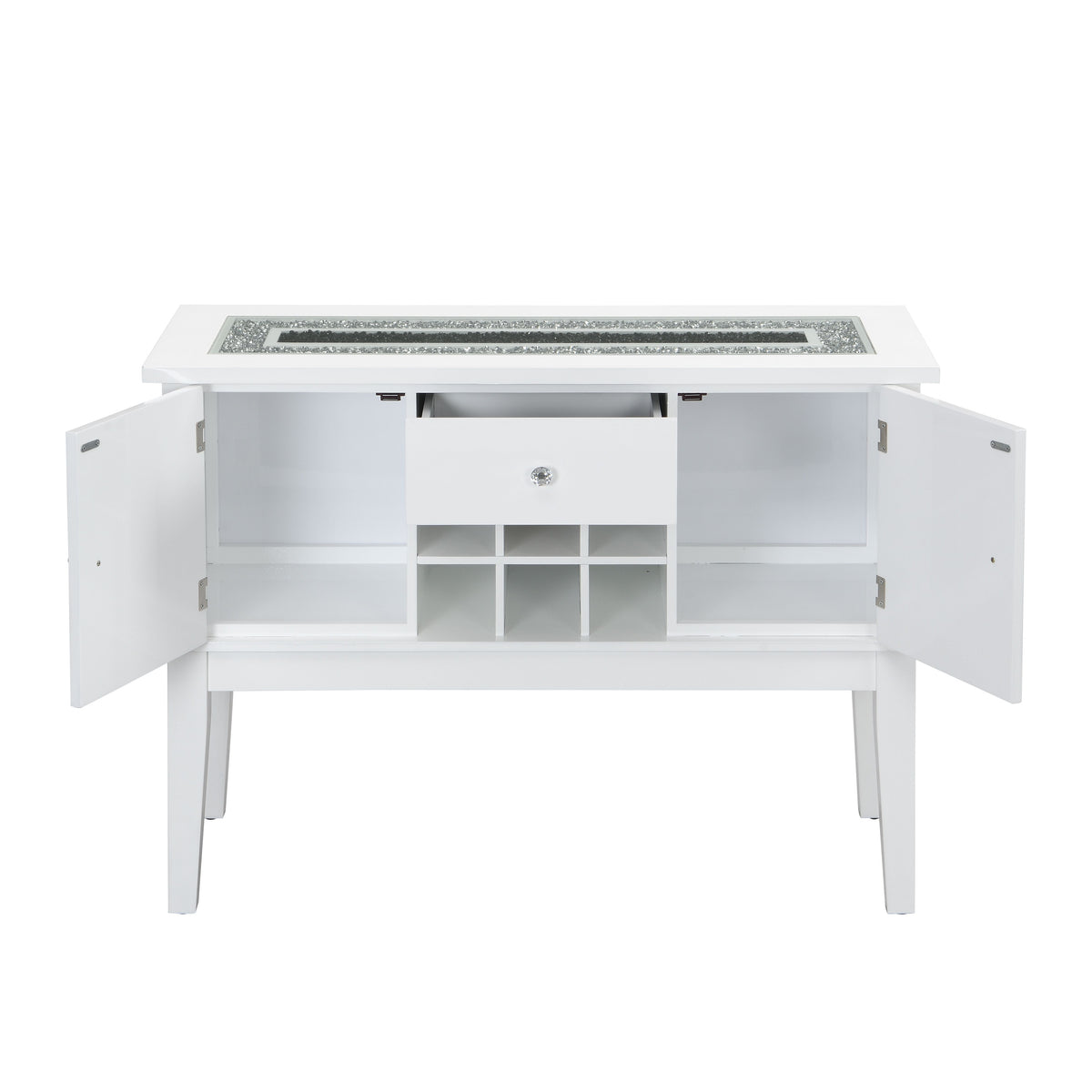 Elizaveta Faux Crystal Diamonds Sideboard
