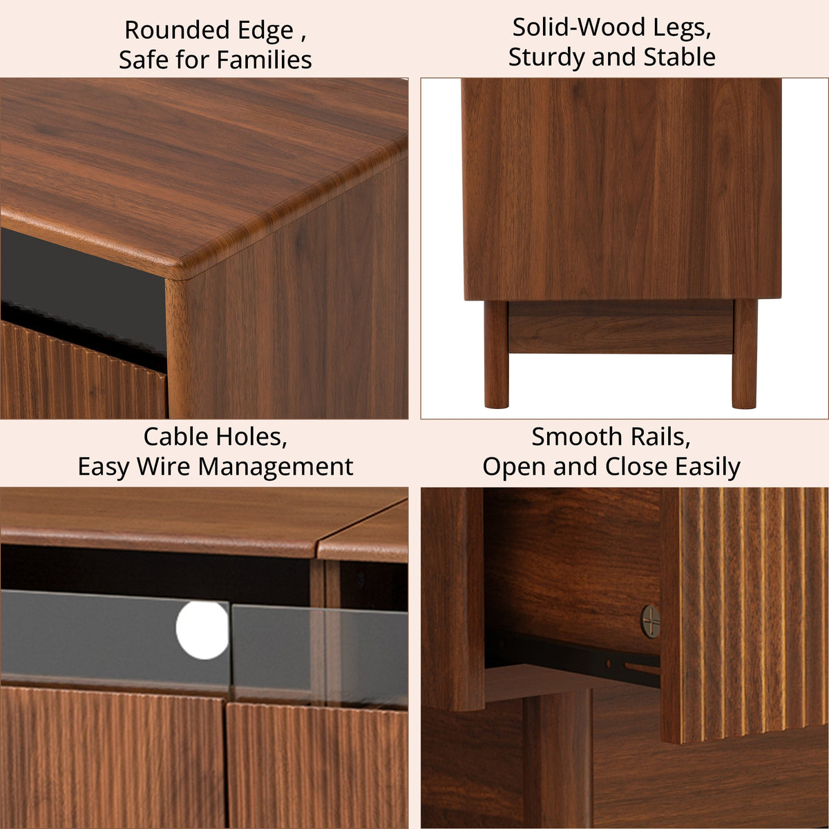 78 Inch TV Stand for Living Room