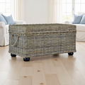Kubu Rattan Wicker Storage Trunk