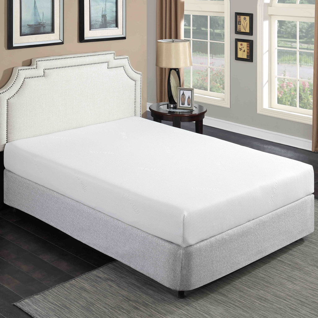 Plush 8 in. Medium Gel Memory Foam Mattress for Twin XL Size Bed