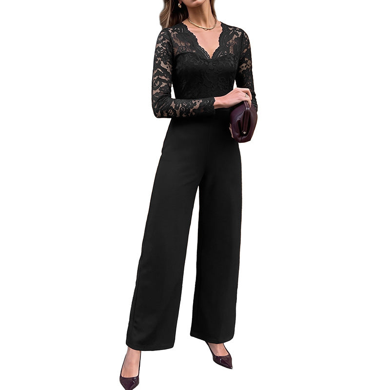 Elegant Commuter-Style Jumpsuit For Women