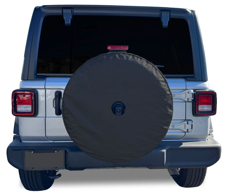 Covercraft Heavy Duty Spare Tire Cover w/ Back Up Camera Opening - 29.5in - 31in x 8.7in - 10in Tire ST1102BK