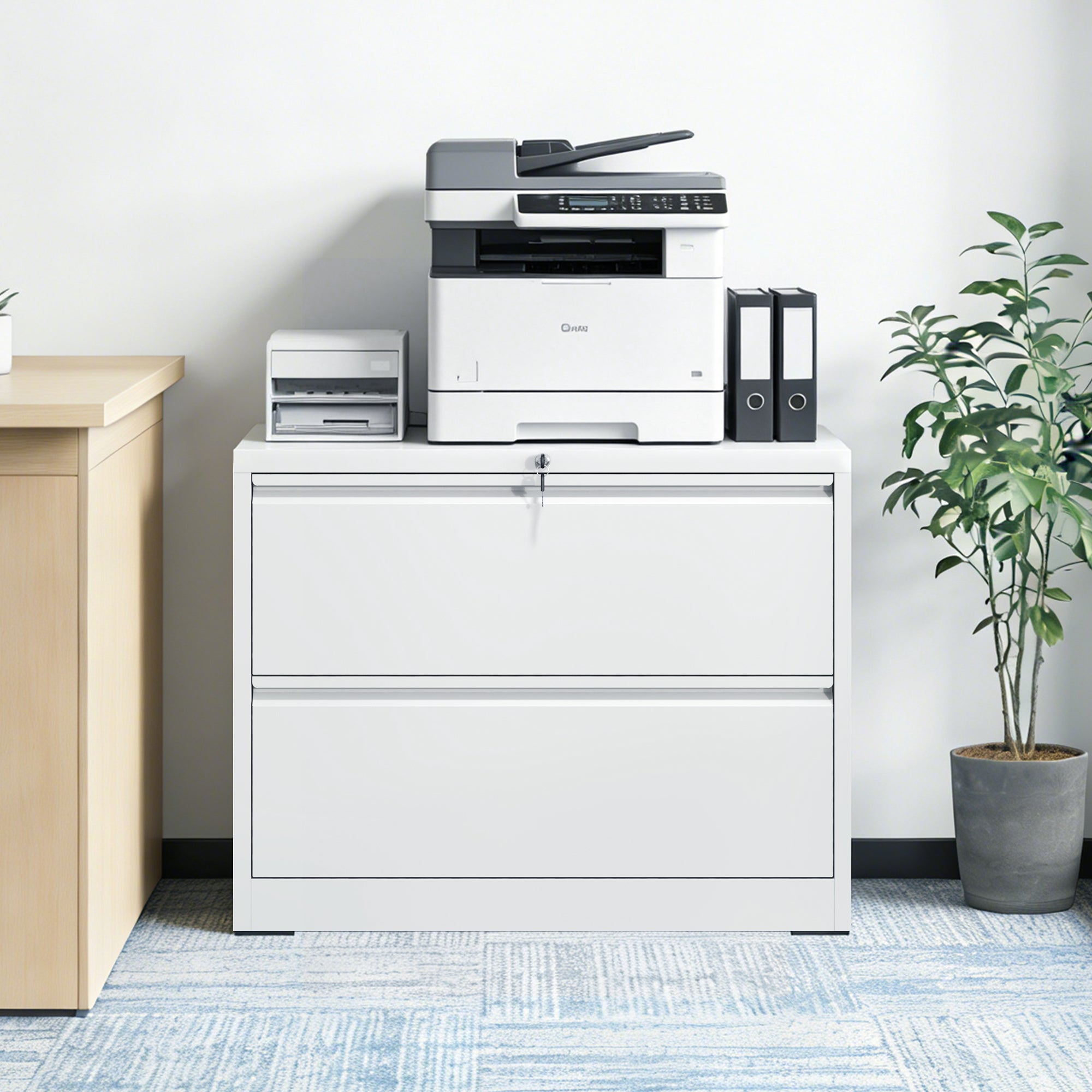 Lateral File Cabinet 2 Drawer