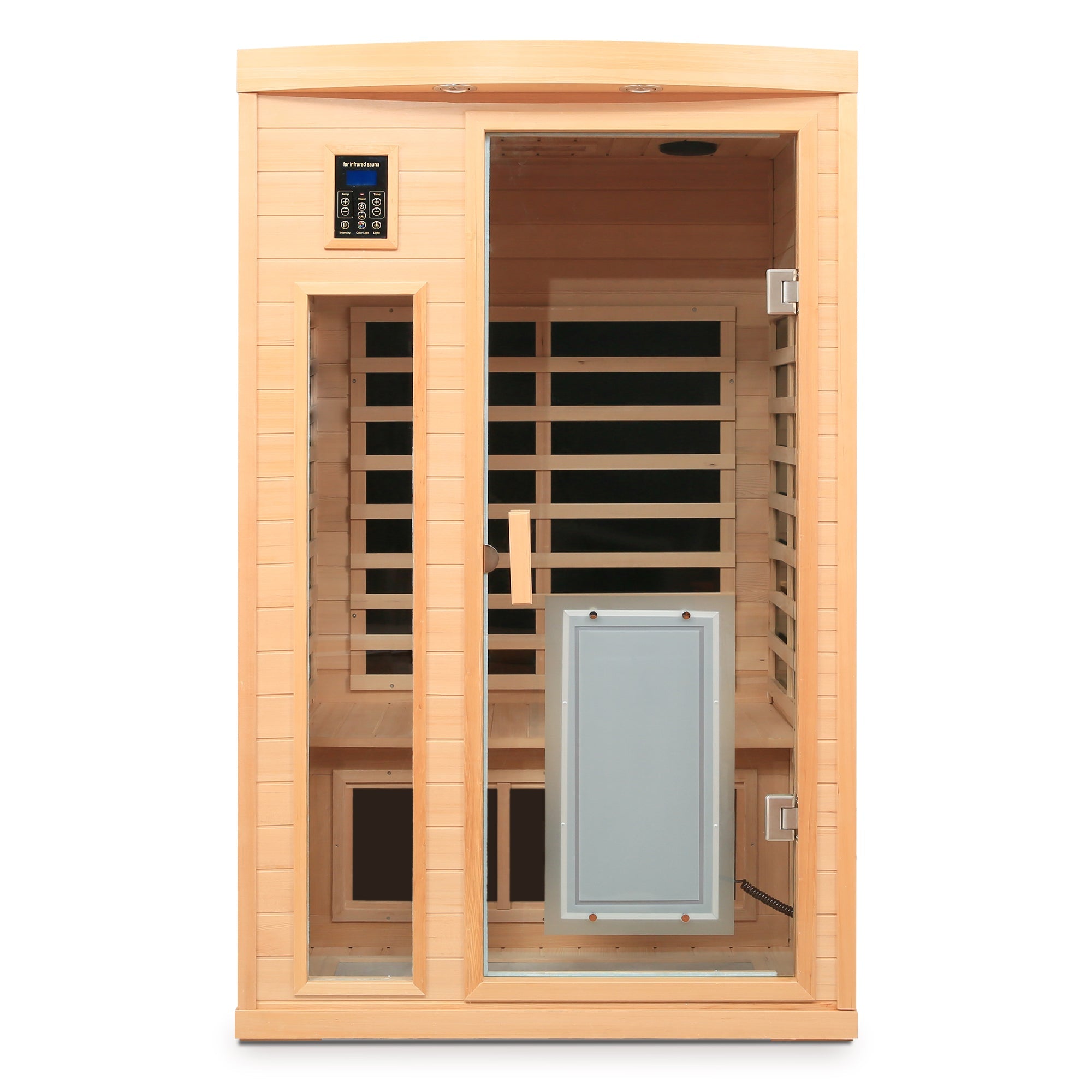 Far-Infrared Hemlock Wood Two-Person Sauna Room