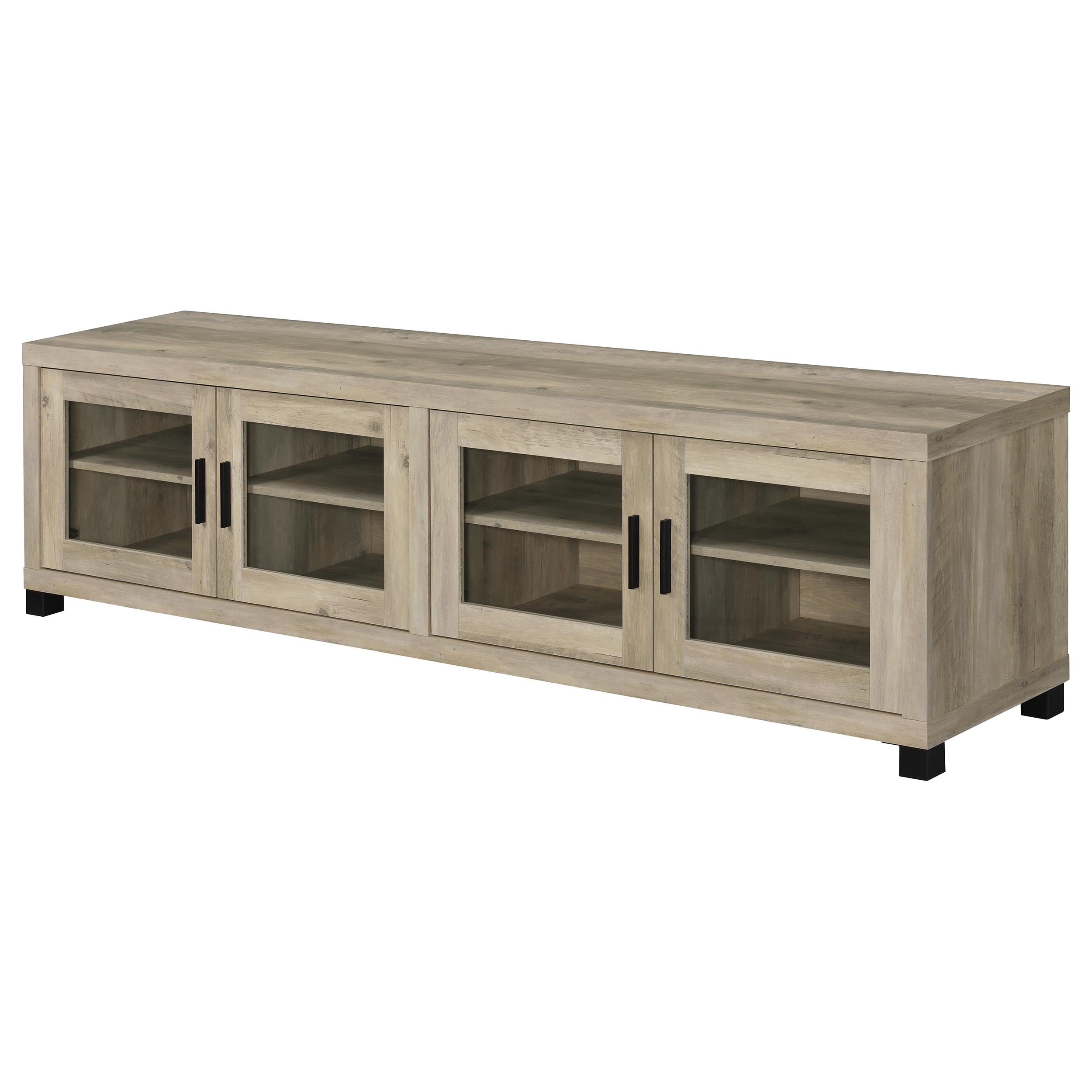 Heron Antique Pine 3-Piece TV Entertainment Center