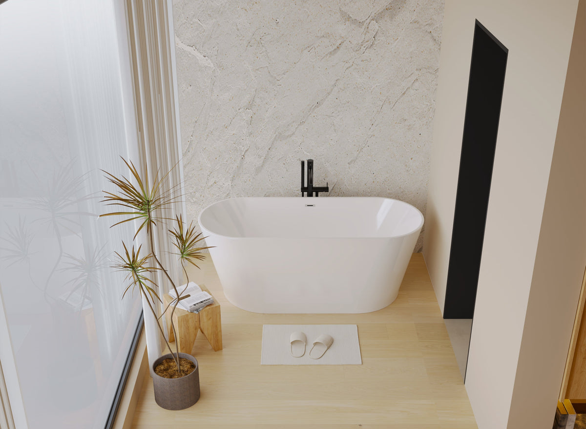 59" Acrylic Freestanding Bathtub