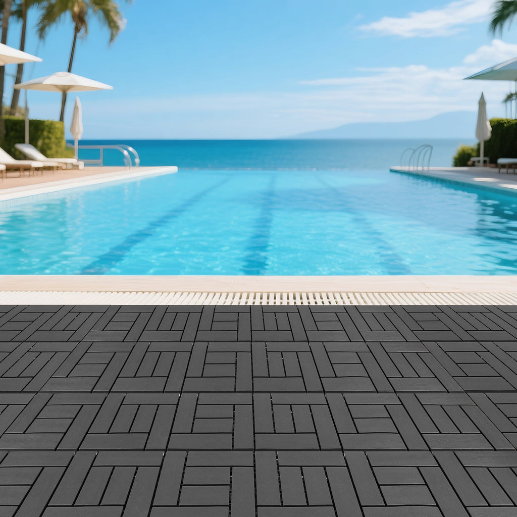 12-Inch ZZ Style Interlocking Deck Tiles