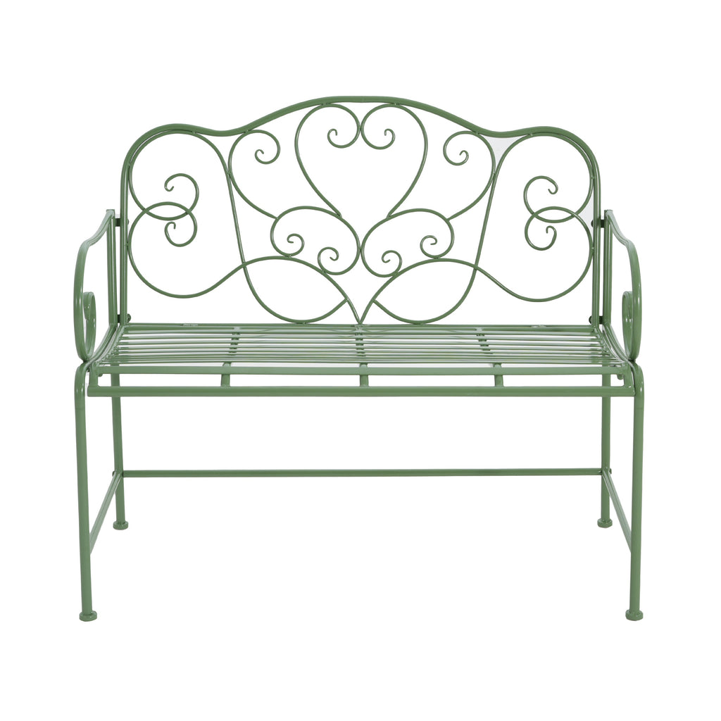 Outdoor Garden Bench - Green