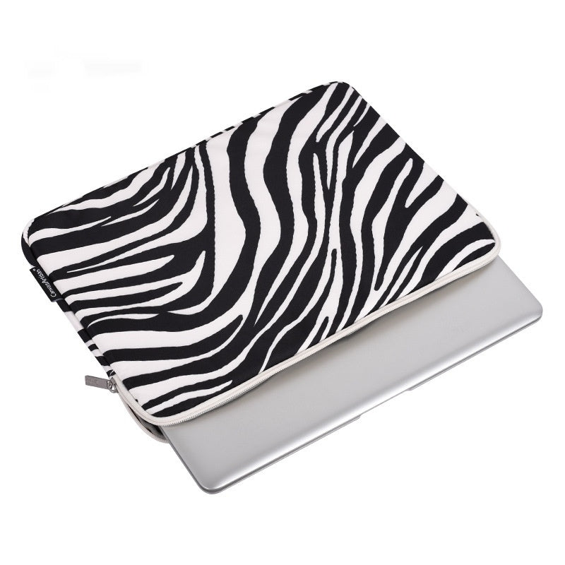 Zebra Pattern Casual Digital Notebook Protective Sleeve
