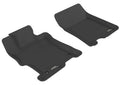 3D MAXpider 2008-2012 Honda Accord Kagu 1st Row Floormat - Black L1HD00811509