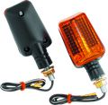 BikeMaster Universal Ministalk Marker Light - Black/Amber 268038