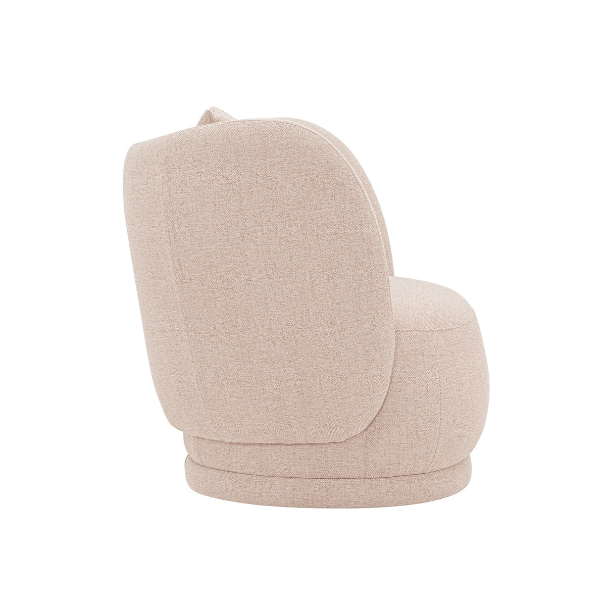 Siri Upholstered Lounge Chair in Wheat