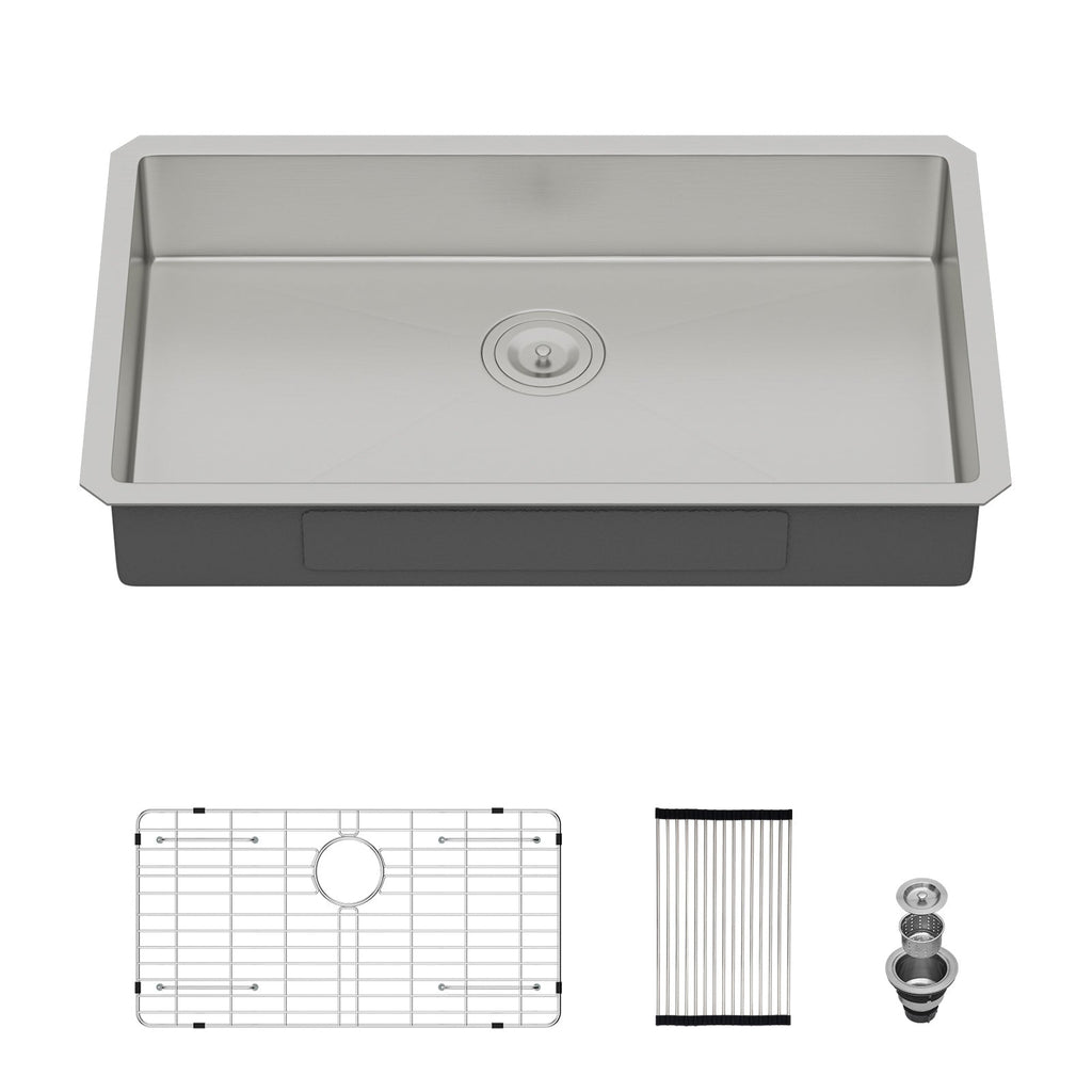 30 Inch ADA-Compliant Kitchen Sink - Undermount Single Bowl