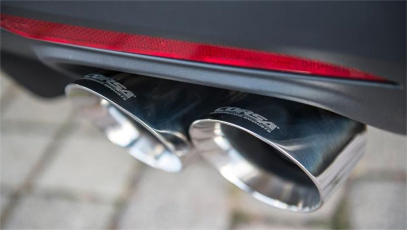 Corsa Performance 15-16 Ford Mustang GT 5.0 Polish Quad Tips Kit