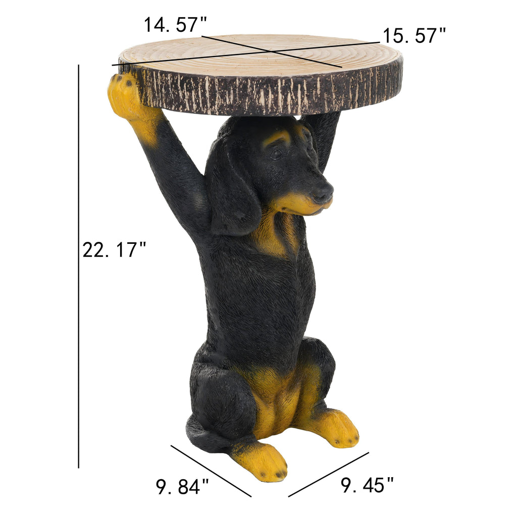 Black Dog Side Table