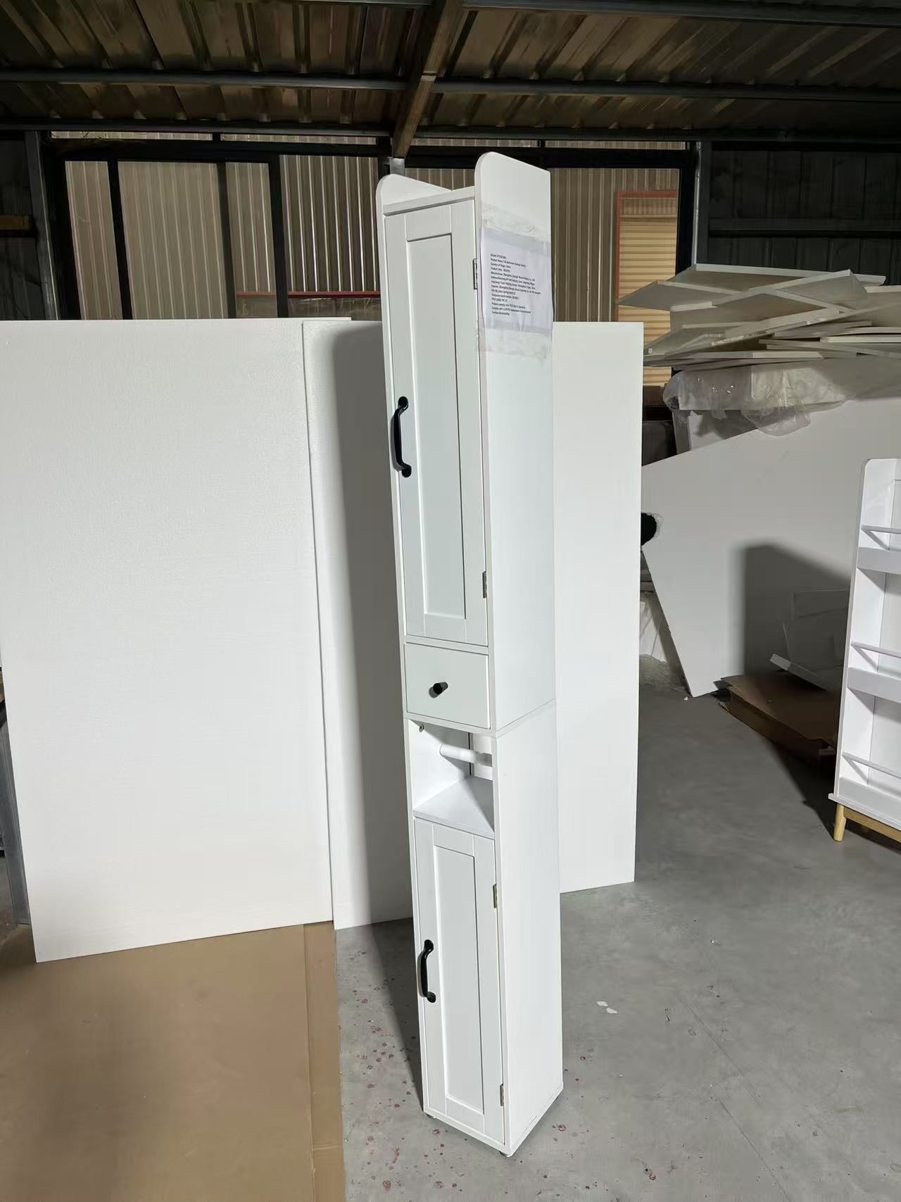 67.51" Tall Bathroom Storage Cabinet