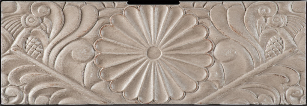 Hand-Carved Accent Cabinet