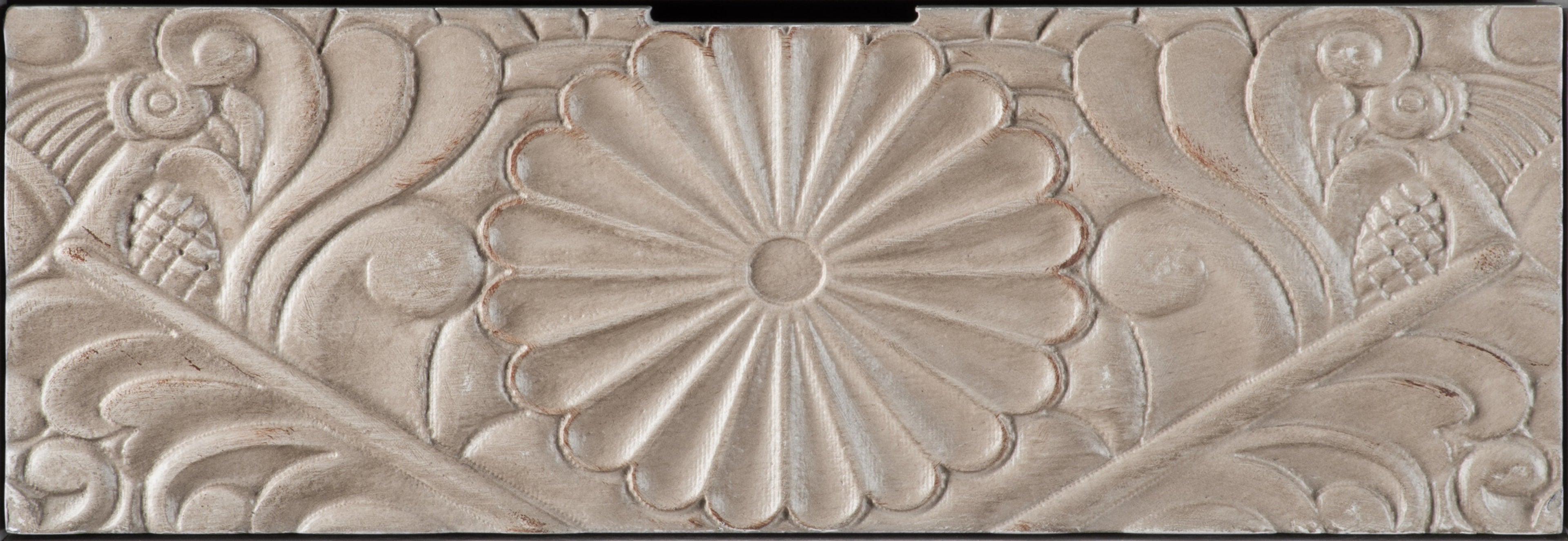 Hand-Carved Accent Cabinet