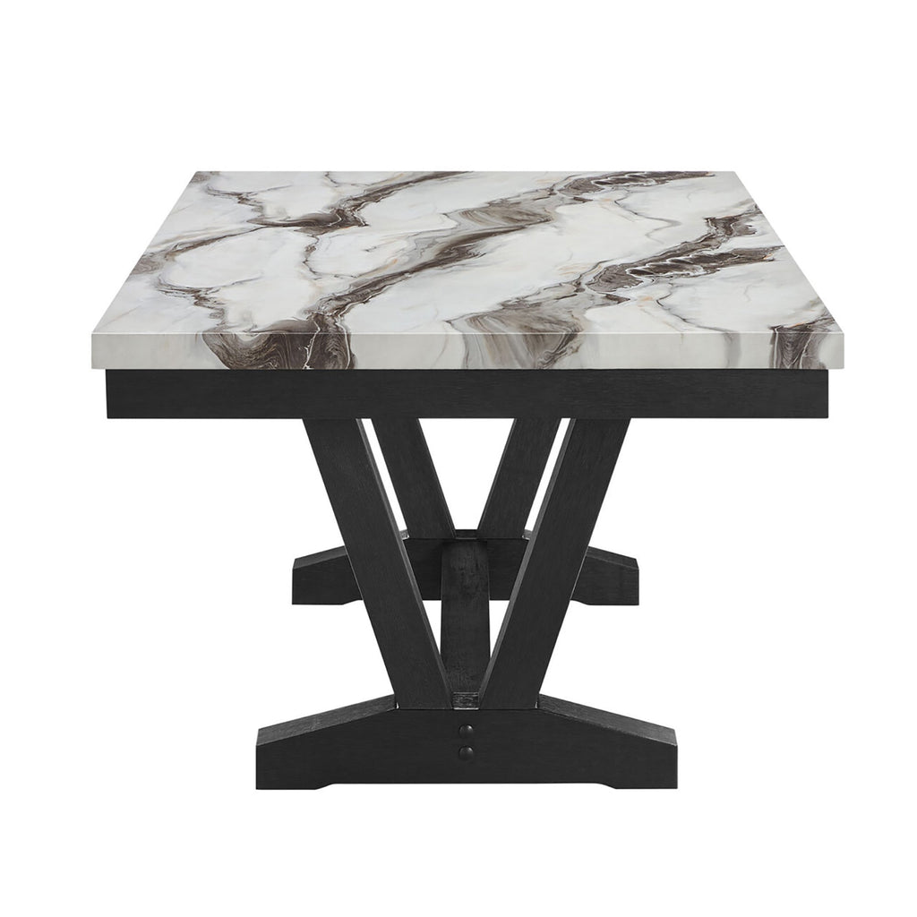 Panda Marble Dining Table