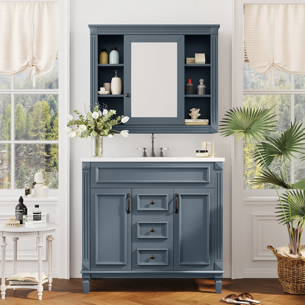 36'' Bathroom Vanity with Top Sink, Royal