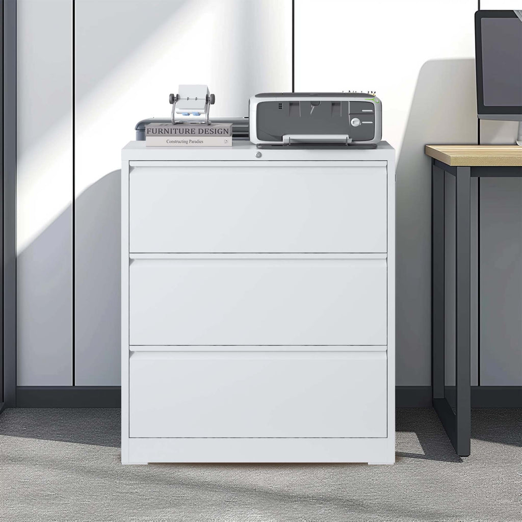 3 Drawer Lateral File Cabinet