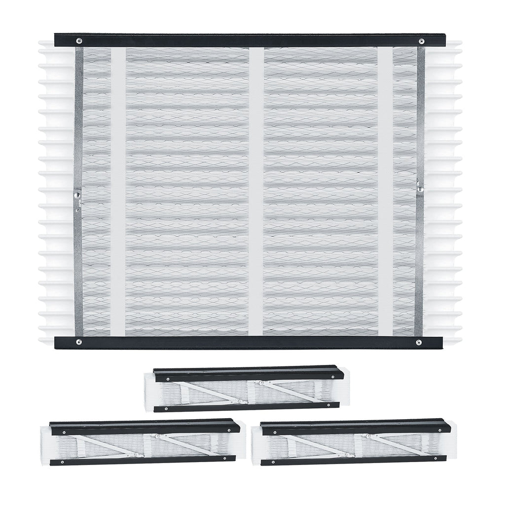 Air Filters MERV 11 Electrostatic Pleated HVAC Furnace Filter 4-Pack