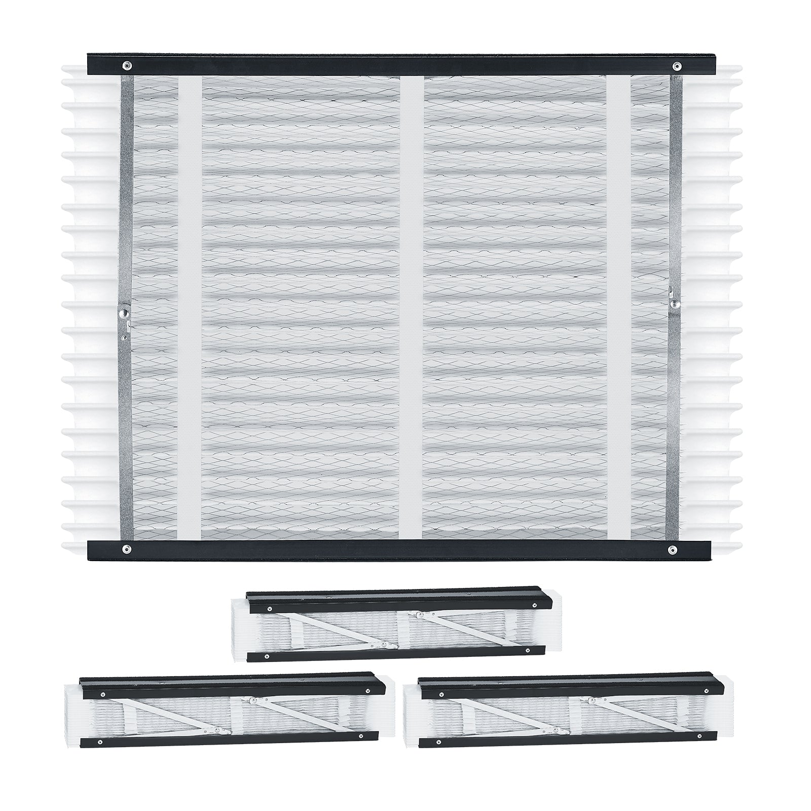 Air Filters MERV 11 Electrostatic Pleated HVAC Furnace Filter 4-Pack