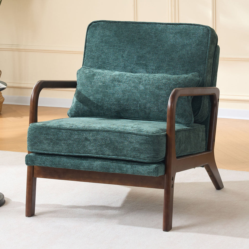 Mid-Century Modern Lounge Chair Single