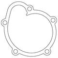 Cometic Gasket Cometic Nissan E13/E15/E16 .031in Fiber Water Pump Gasket C4913