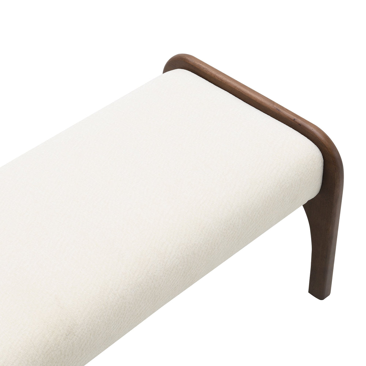 50.25 Inch Upholstered Long Bench